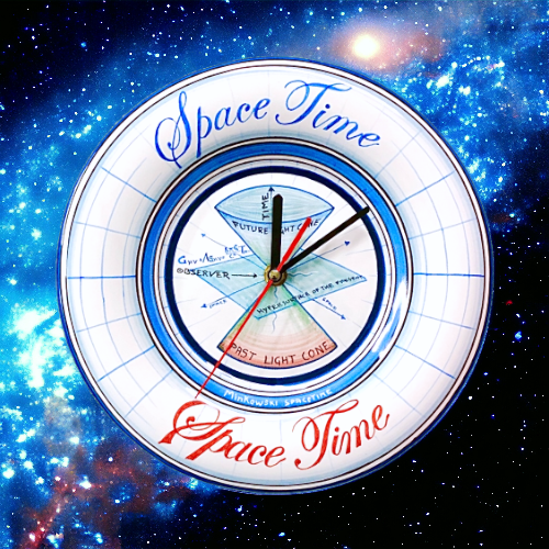 Space-Time-02 - 2023 Wall Clock 10.5"
